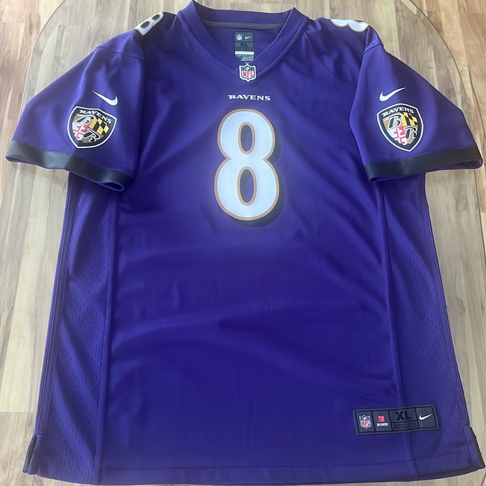 Lamar Jackson Ravens Jersey, XL (18/20)